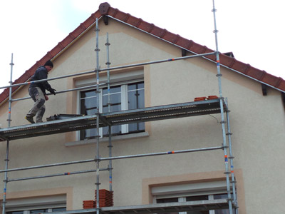 Travaux de façade