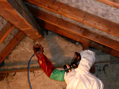 Traitement curatif charpente bois